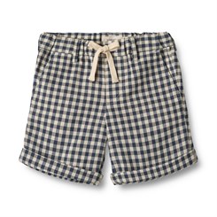 Wheat shorts Holger - Blue check